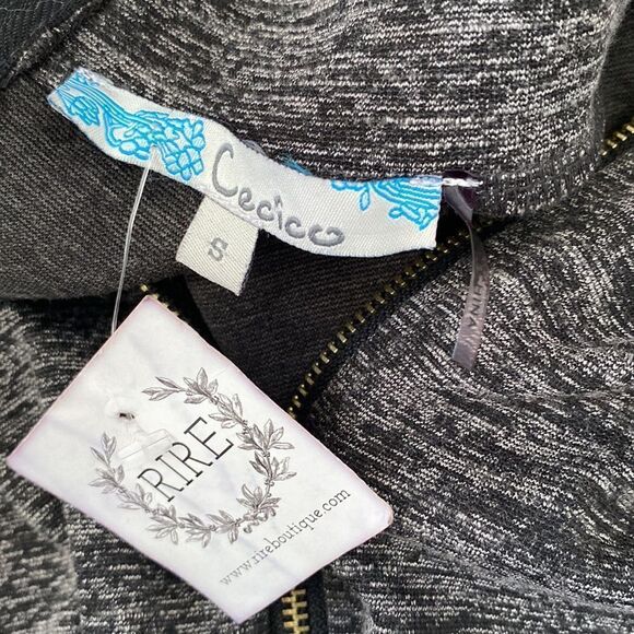 Cecico Grey Knit Halter Neck Dress - Picture 7 of 7